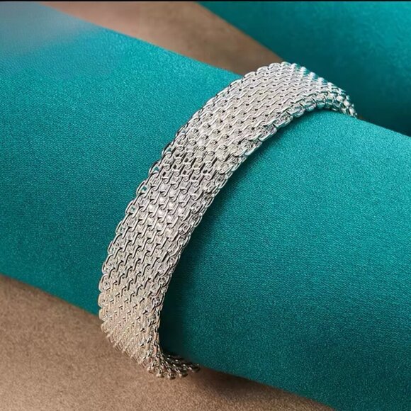 Woven Adjustable Cuff Bracelet #1435 - Picture 5 of 8